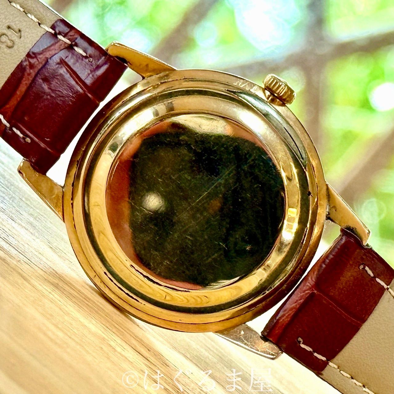 40s バーベル デイトグラフ 手巻き 3カレンダー メンズウォッチ 点検済  