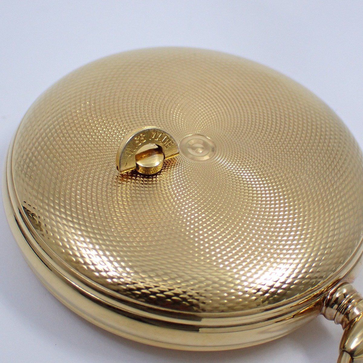 REUGE MUSIC リュージュ オルゴール付 手巻き 懐中時計 ハンター