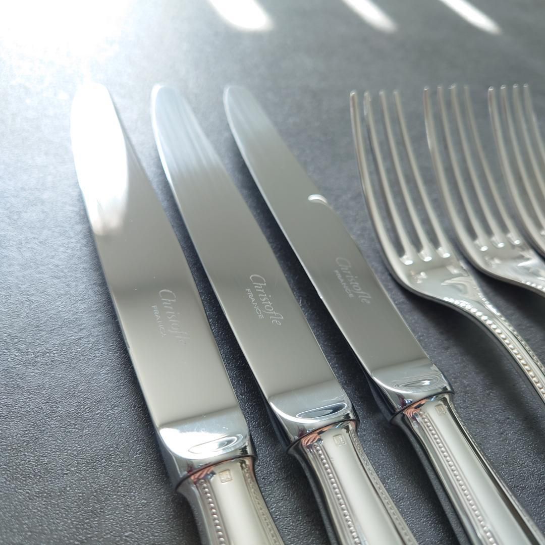 美品 クリストフル パール スタンダードサイズ 9点 - メルカリ