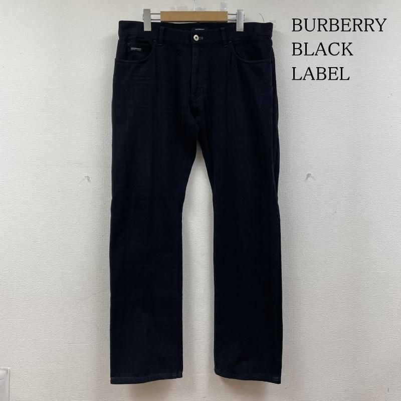 【希少】BURBERRY BLACK LABEL ジーンズ デニム　ブラック MADE IN JAPAN製 BURBERRY BLACK LABEL ブラックデニムパンツ