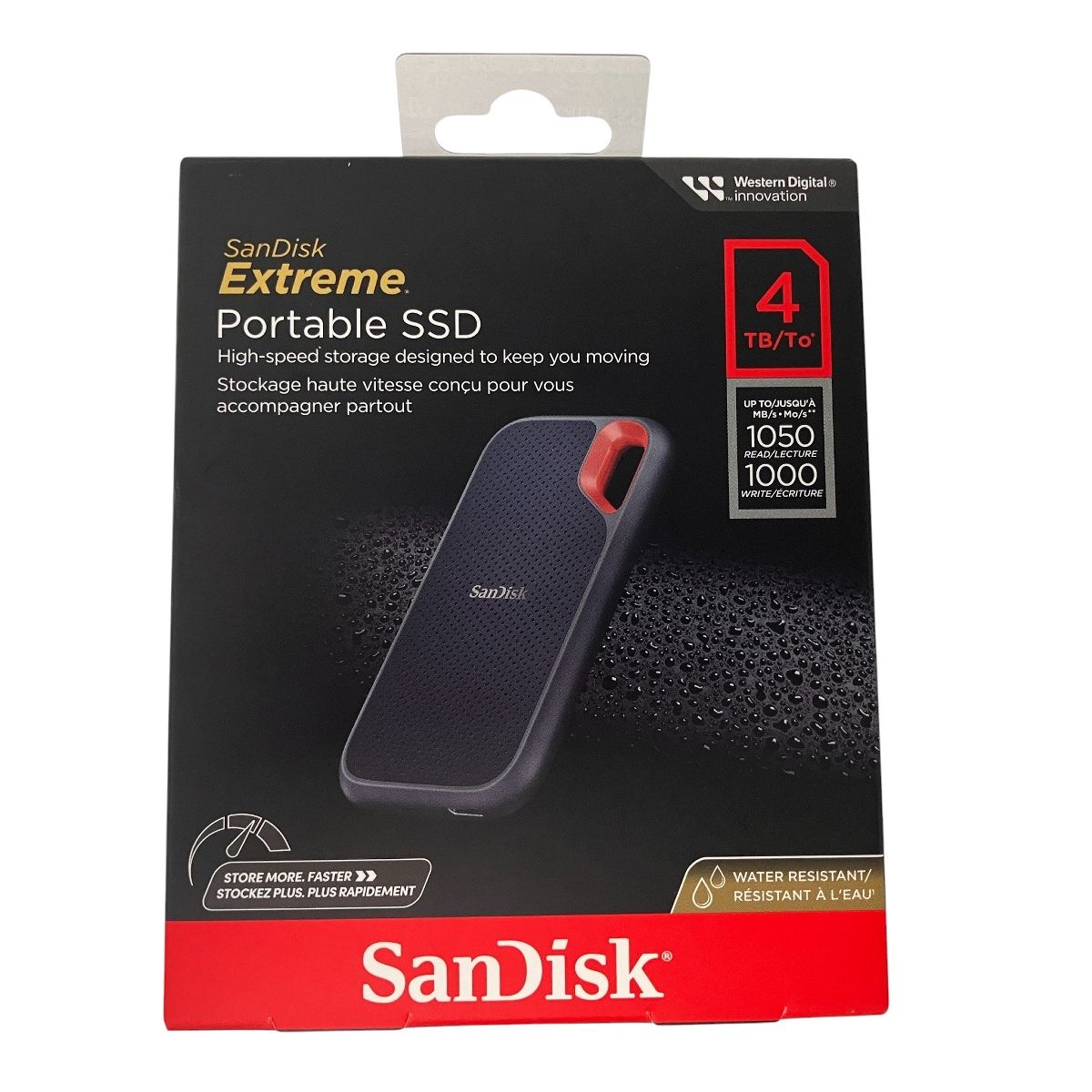 SanDisk SDSSDE61-4T00-G25 Extreme Portable SSD PC周辺機器 ♥ 未開封 Z10454595
