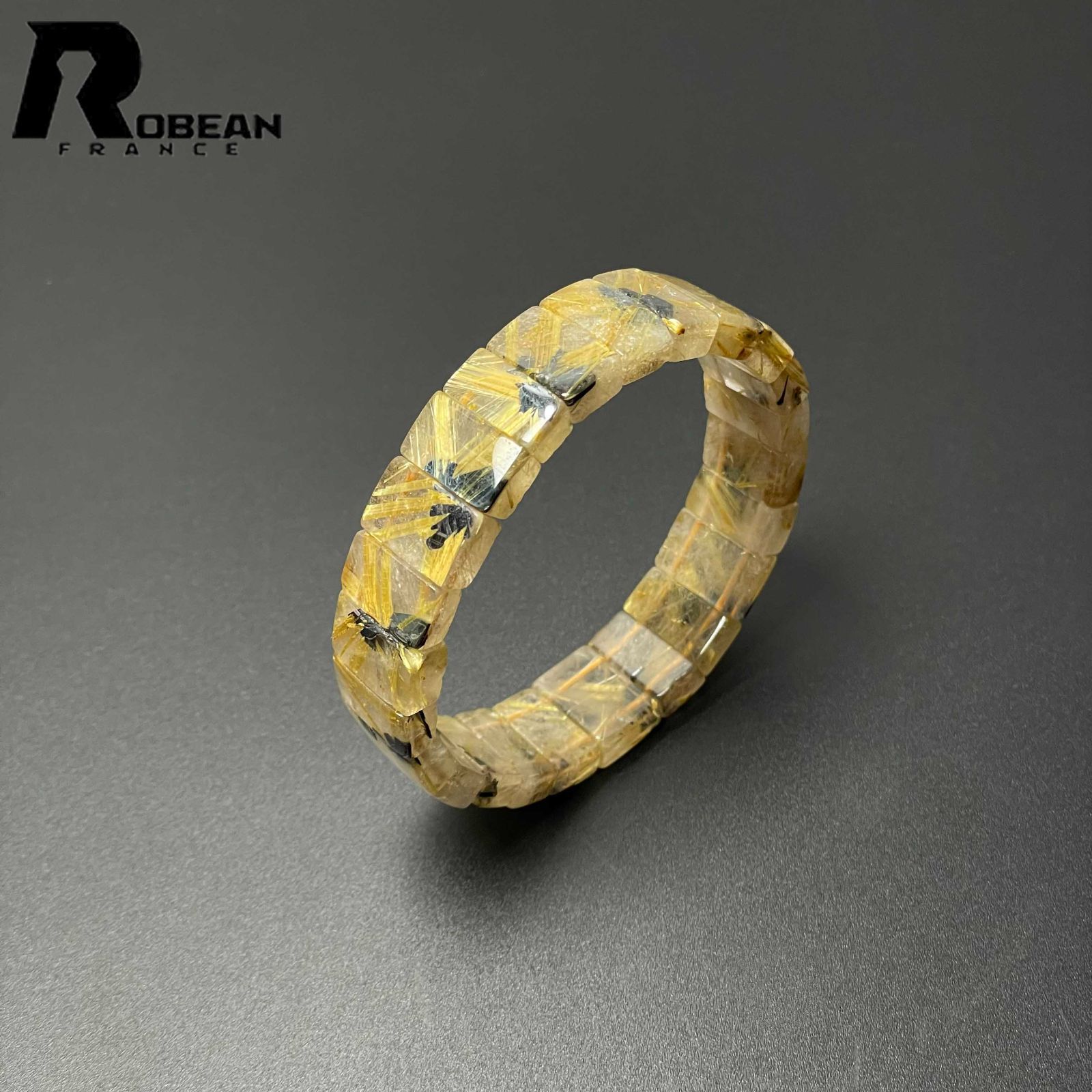 黄金針水晶