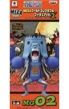 中古】フィギュア フランキー 「ワンピース」 MEGAワールド