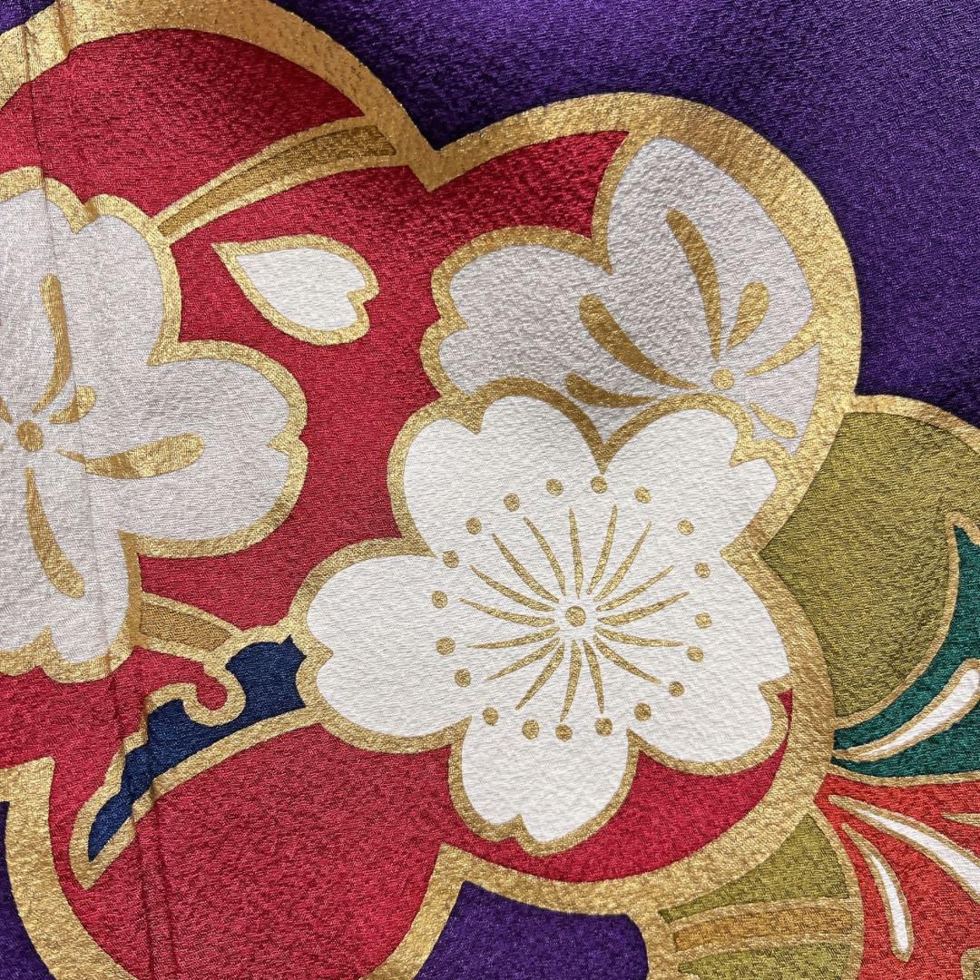 振袖　金彩　流水　梅　桜　露草　芝草　楓　銀杏　成人式　着物　101b d 振袖 金彩 流水 梅 桜 露草 芝草 楓 銀杏 成人式 着物 101b d