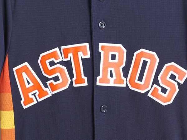 古着マジェスティック MLBベアーズ 両面刺繍ベースボールシャツ メンズ4XL Dead stock90s〜00s MAJESTIC BASEBALL SHIRT ⁄ 90〜00年代