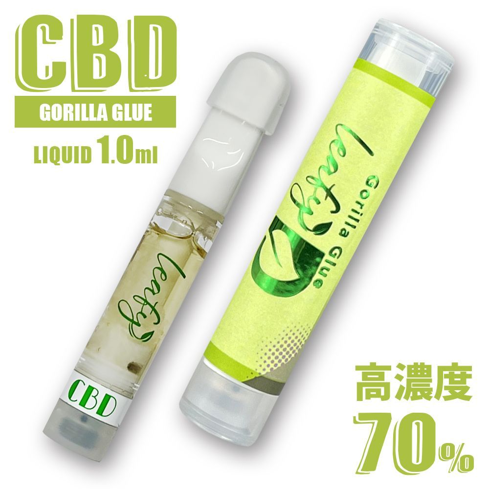 CBD リキッド 1ml 1.0ml 高濃度 70% 510 Leafy - メルカリ