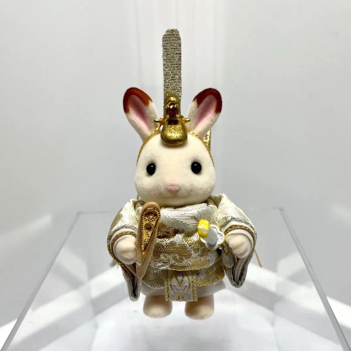 うさぎ雛 雛人形 ハンドメイド お雛様 ひなまつり 金② - メルカリ