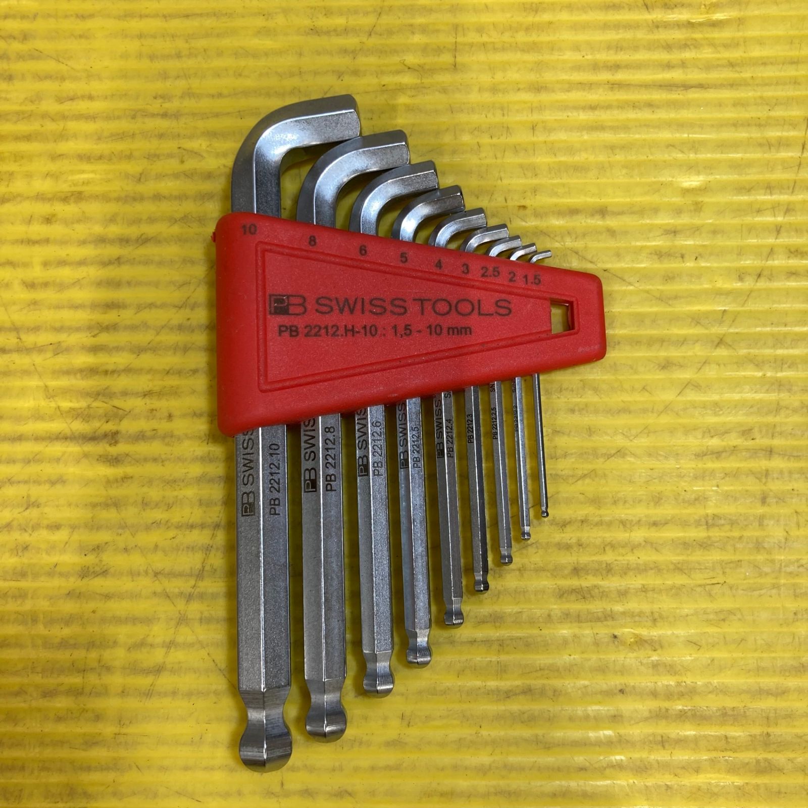 PB SWISS TOOLS ショートヘッド六角棒レンチセット 2212H-10 八潮店