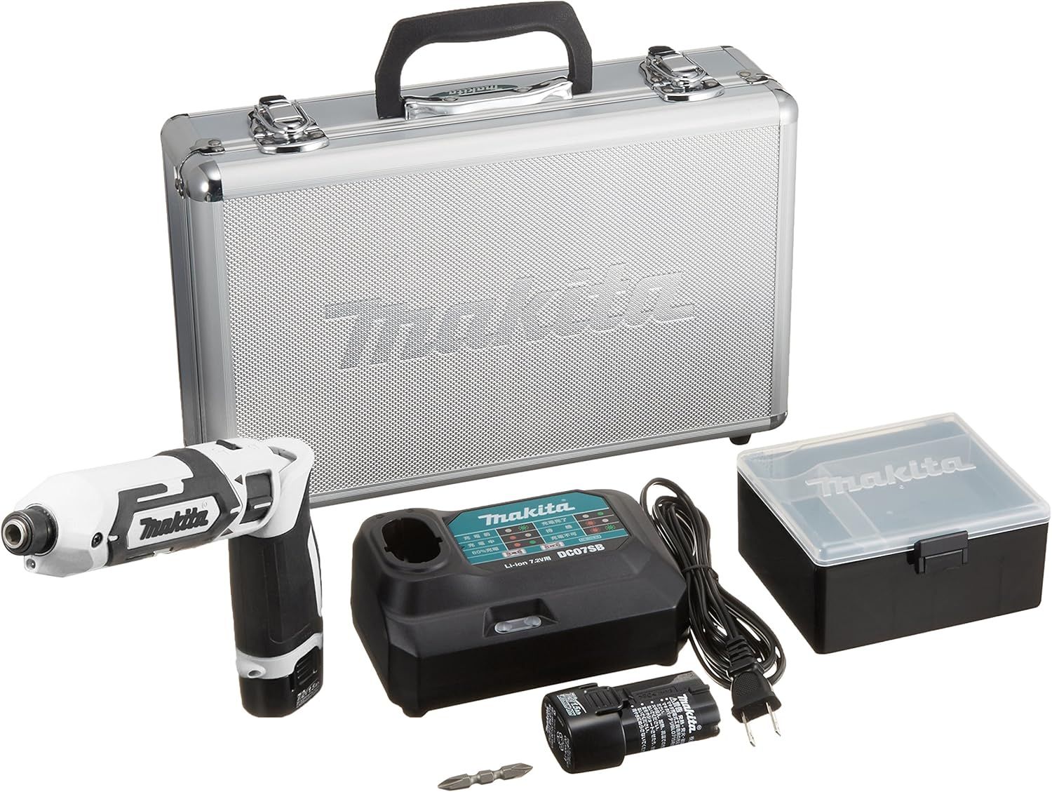 マキタ ペン型インパクトドライバTD022(7.2V)白 トルク25Nm 1.5
