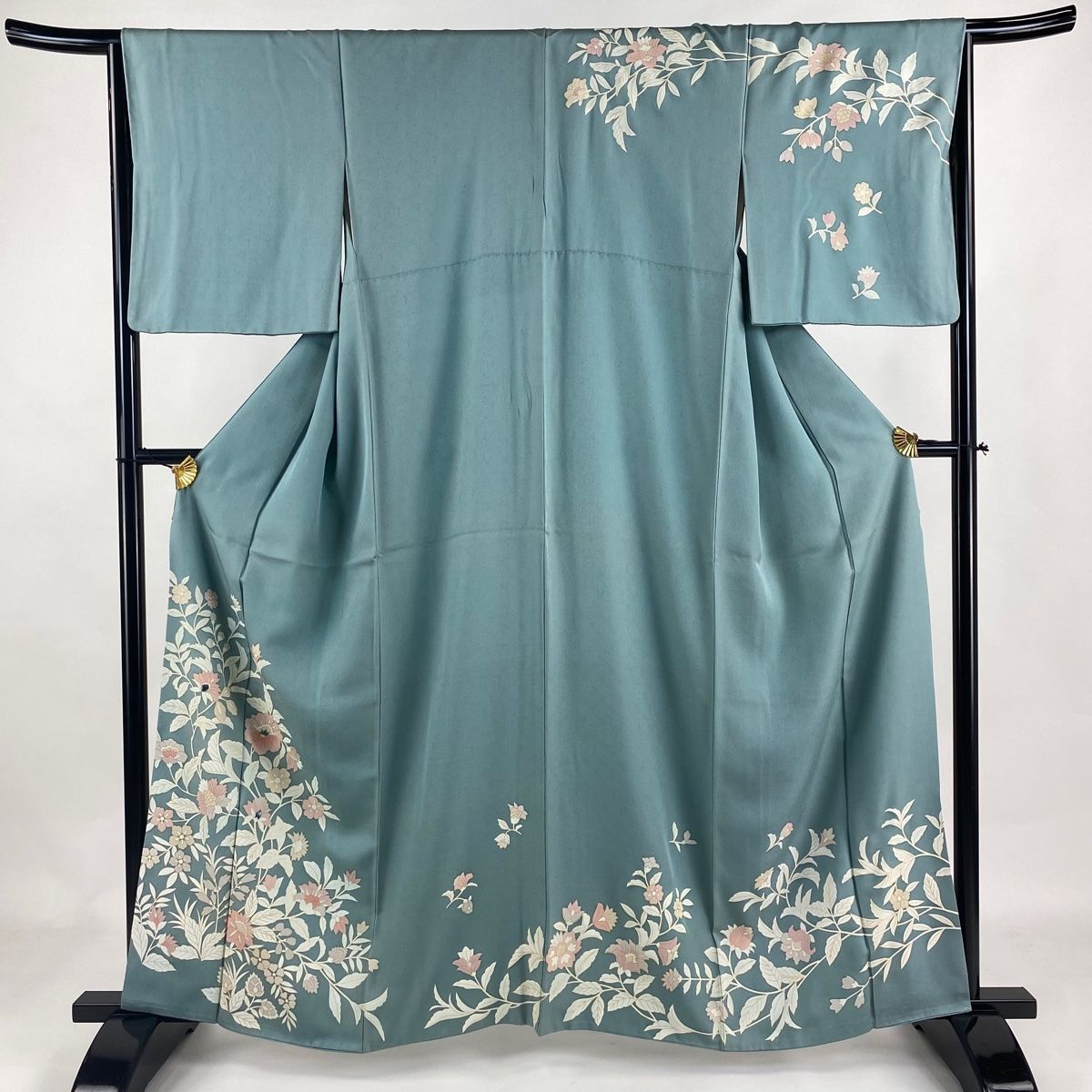 訪問着フルセット　三越しつけ、パールトーン加工　身丈156.5cm 裄丈65cm 訪問着フルセット 三越しつけ、パールトーン加工 身丈156.5cm 裄