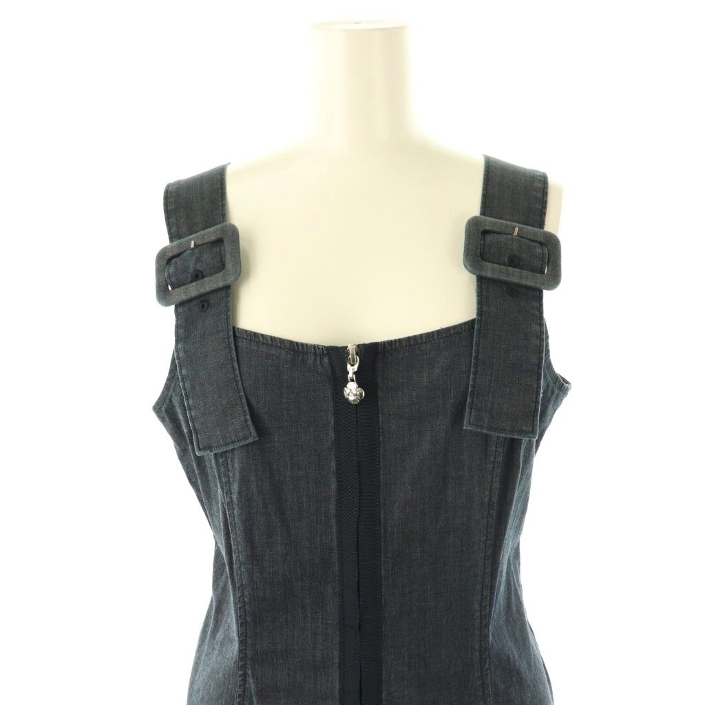 Ms. Gracy ノースリーブ 黒 ワンピース ひざ丈 Ms. Gracy ノースリーブ 黒 ワンピース ひざ丈 Ms. Gracy ノースリーブ