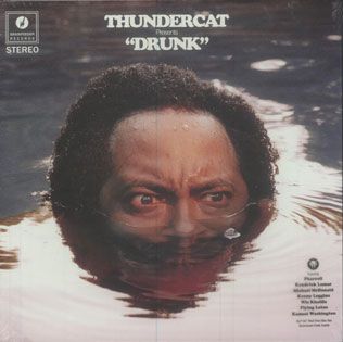 4discs 10” Thundercat Drunk (Red Vinyl) BF064 Brainfeeder 未