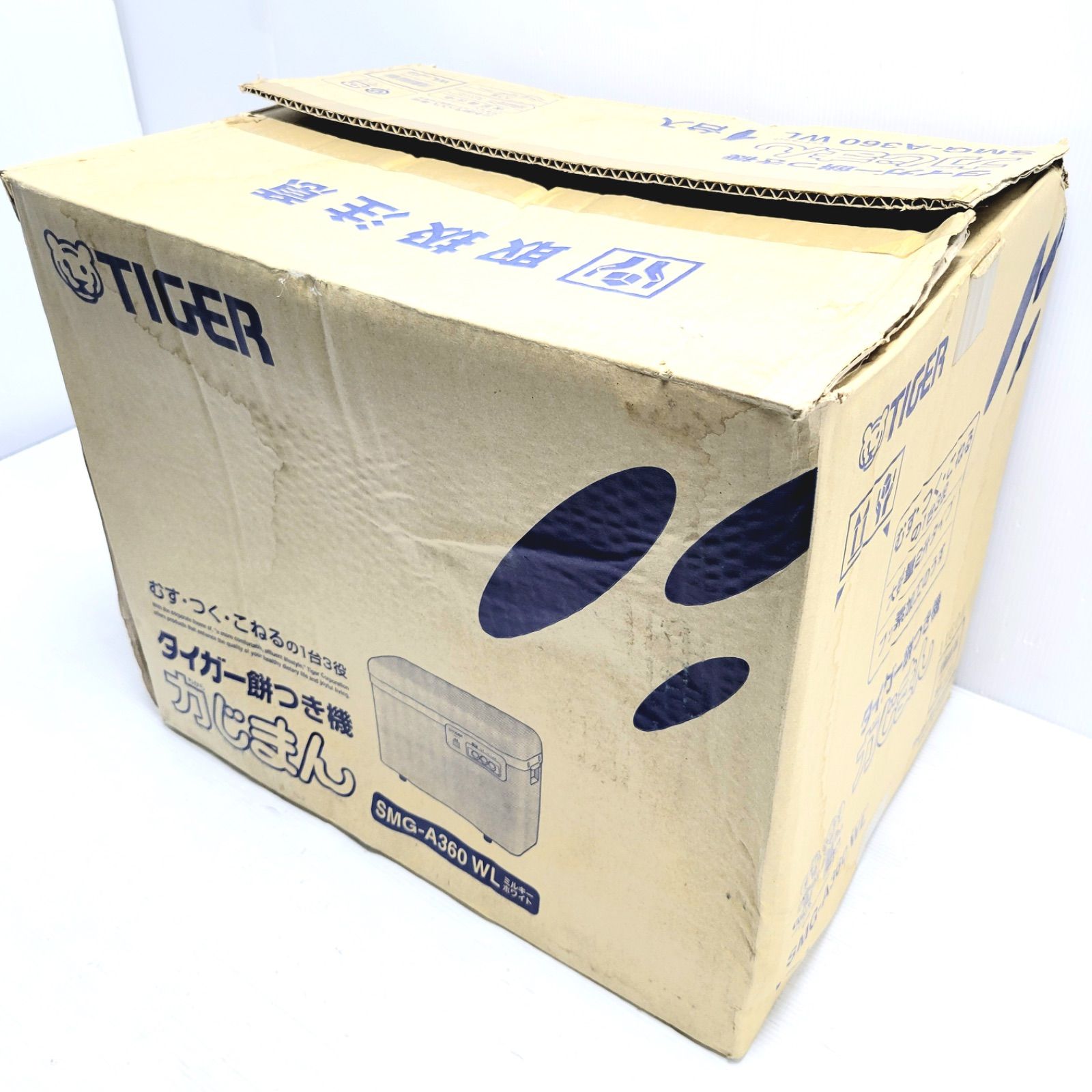 ジャンク品 タイガー 餅つき機 力じまん SMG-A360 WL 16年製 【公式通販】