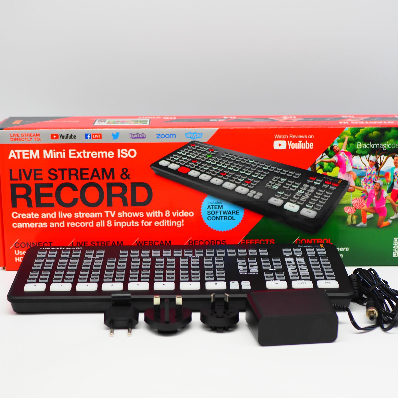 □極上品□ BlackmagicDesign ATEM Mini Extreme ISO - メルカリ