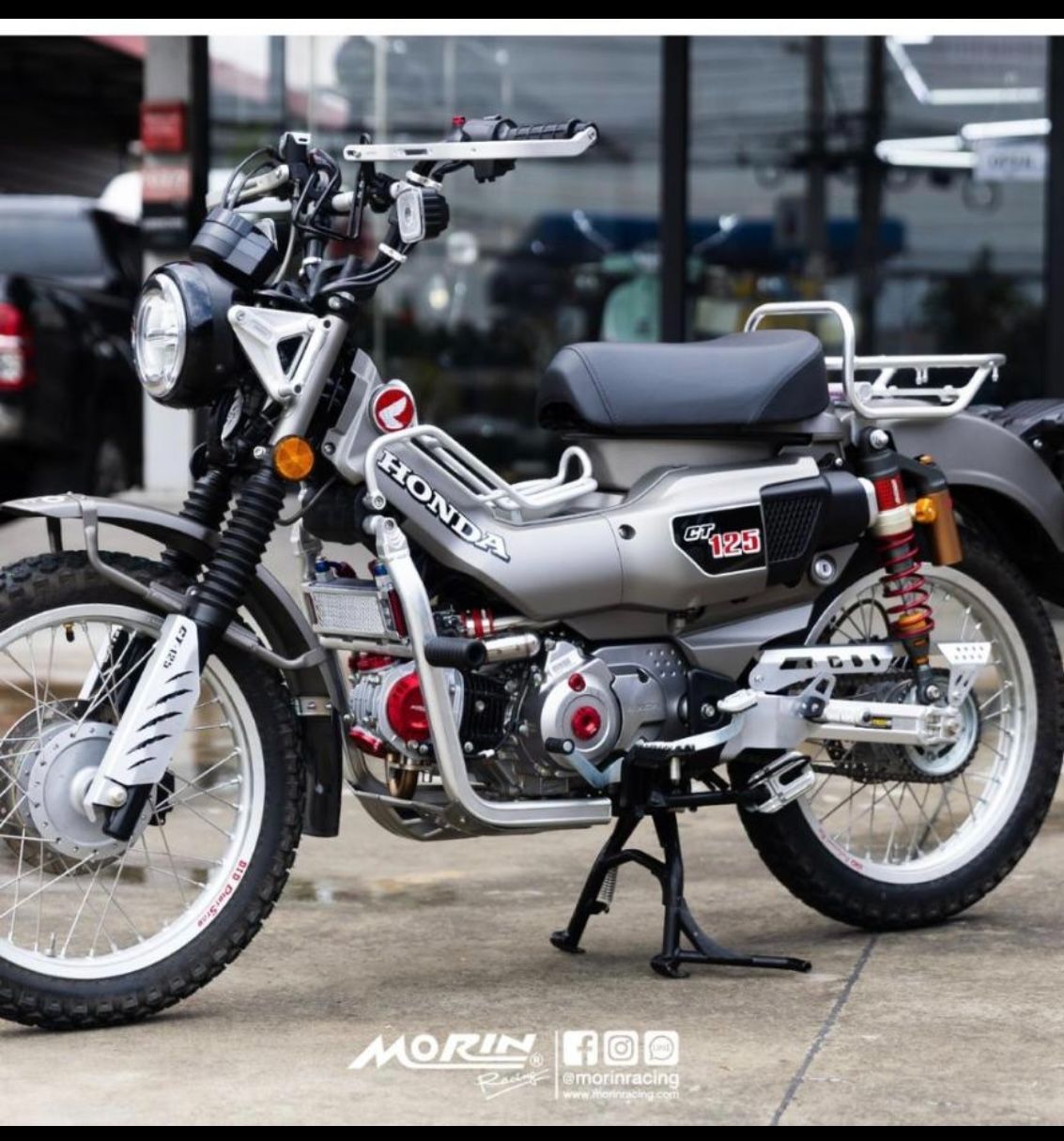 CT125 MORINRacing製強化アルミ