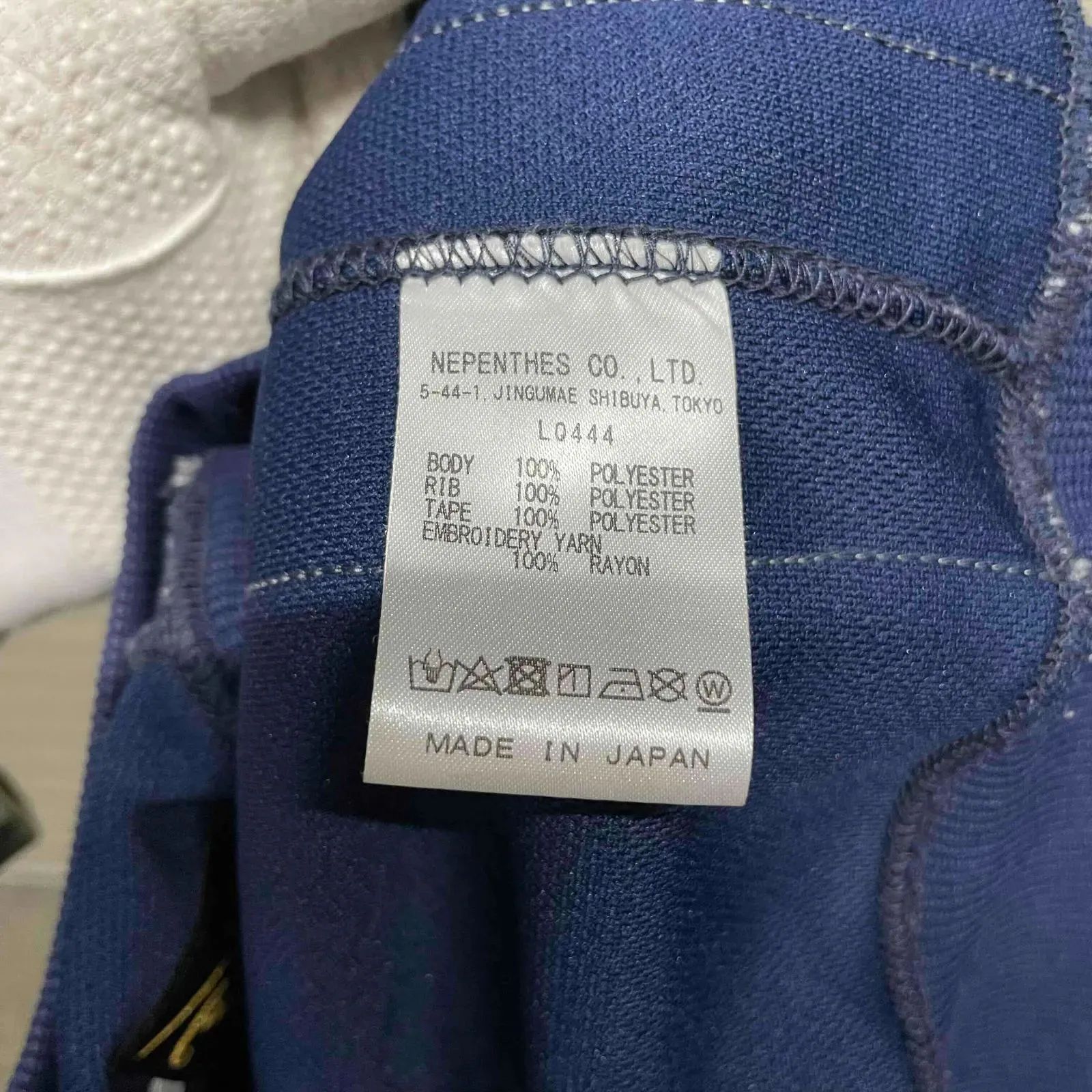 Needles ニードルス Jeans Factory別注 RCトラックジャケット ネイビー