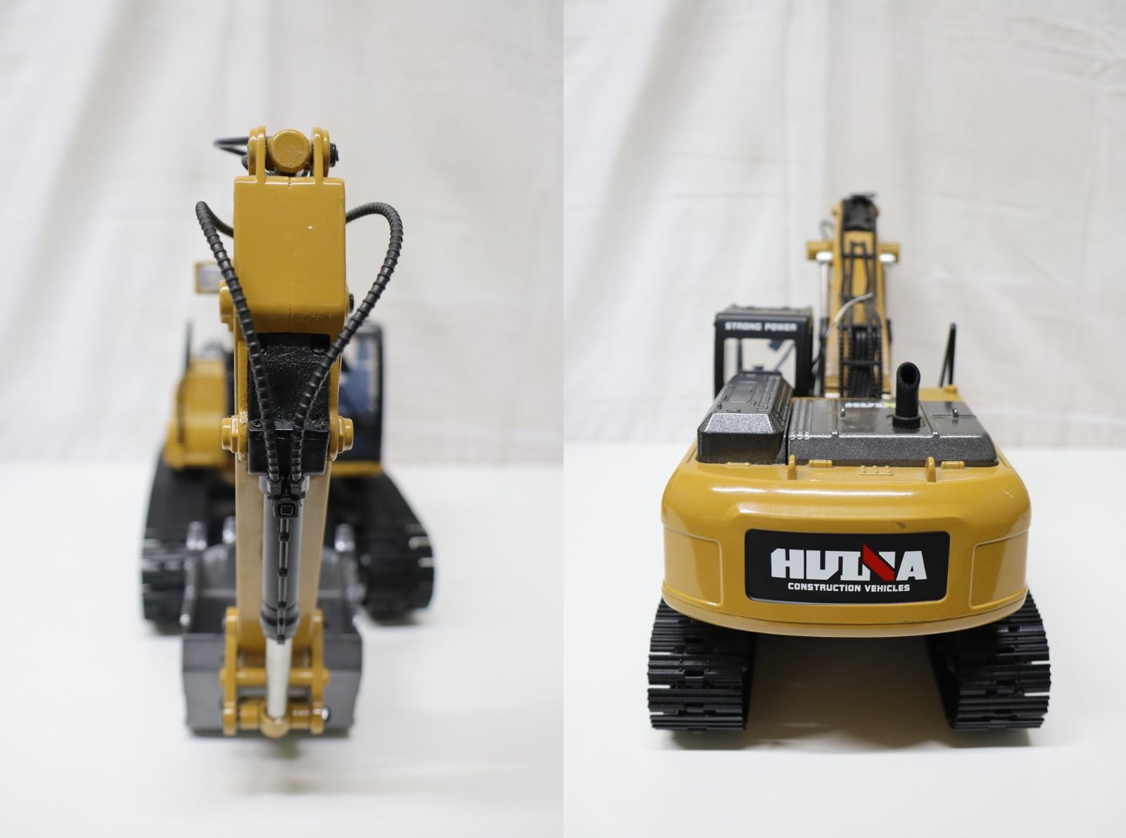 ◇HUINA 1580 V4 フルメタル 1/14 重機 ユンボ パワーショベル