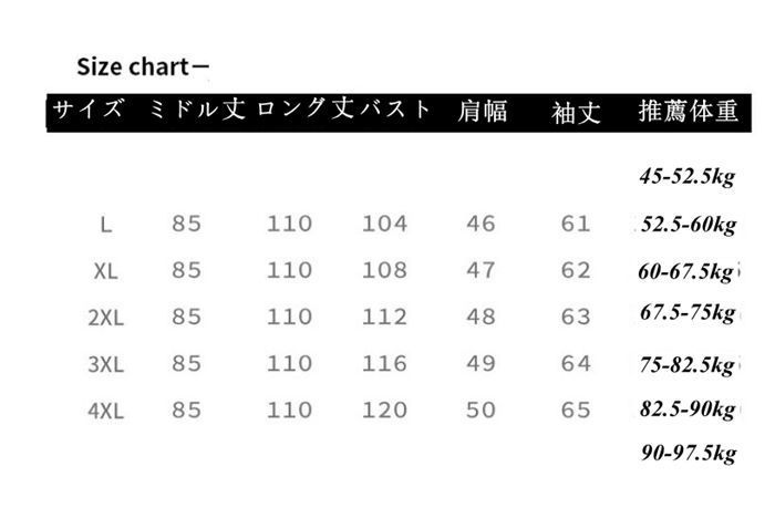 ミドル丈
