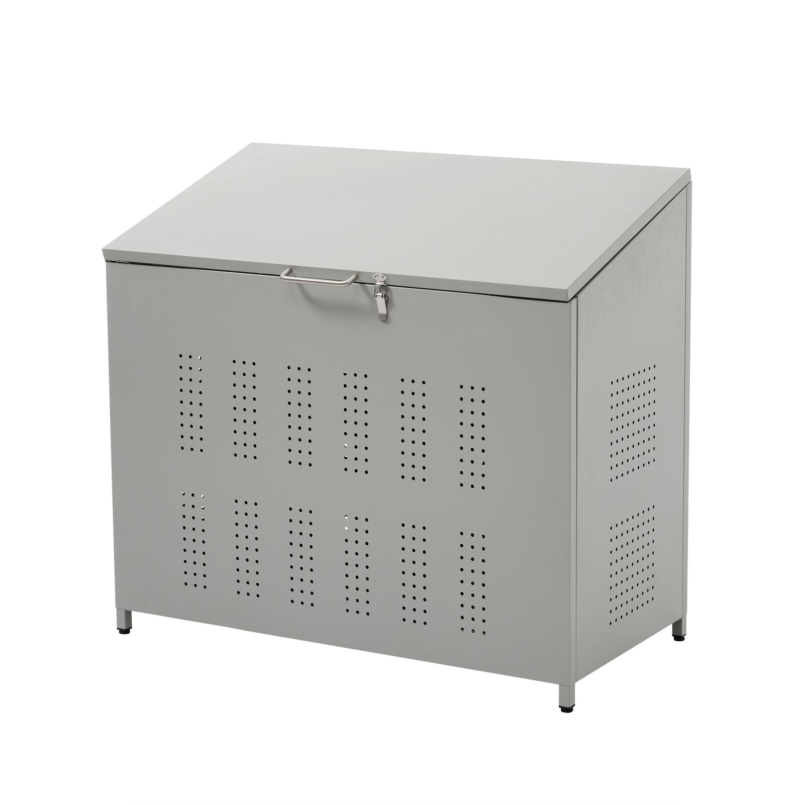 25 割 屋外ゴミ収納庫 ゴミ箱 屋外 ゴミ収集ボックス ごみ集積所 大容量 カラスよけ 野良猫対策 ゴミ荒らし防止 庭用 容量280L