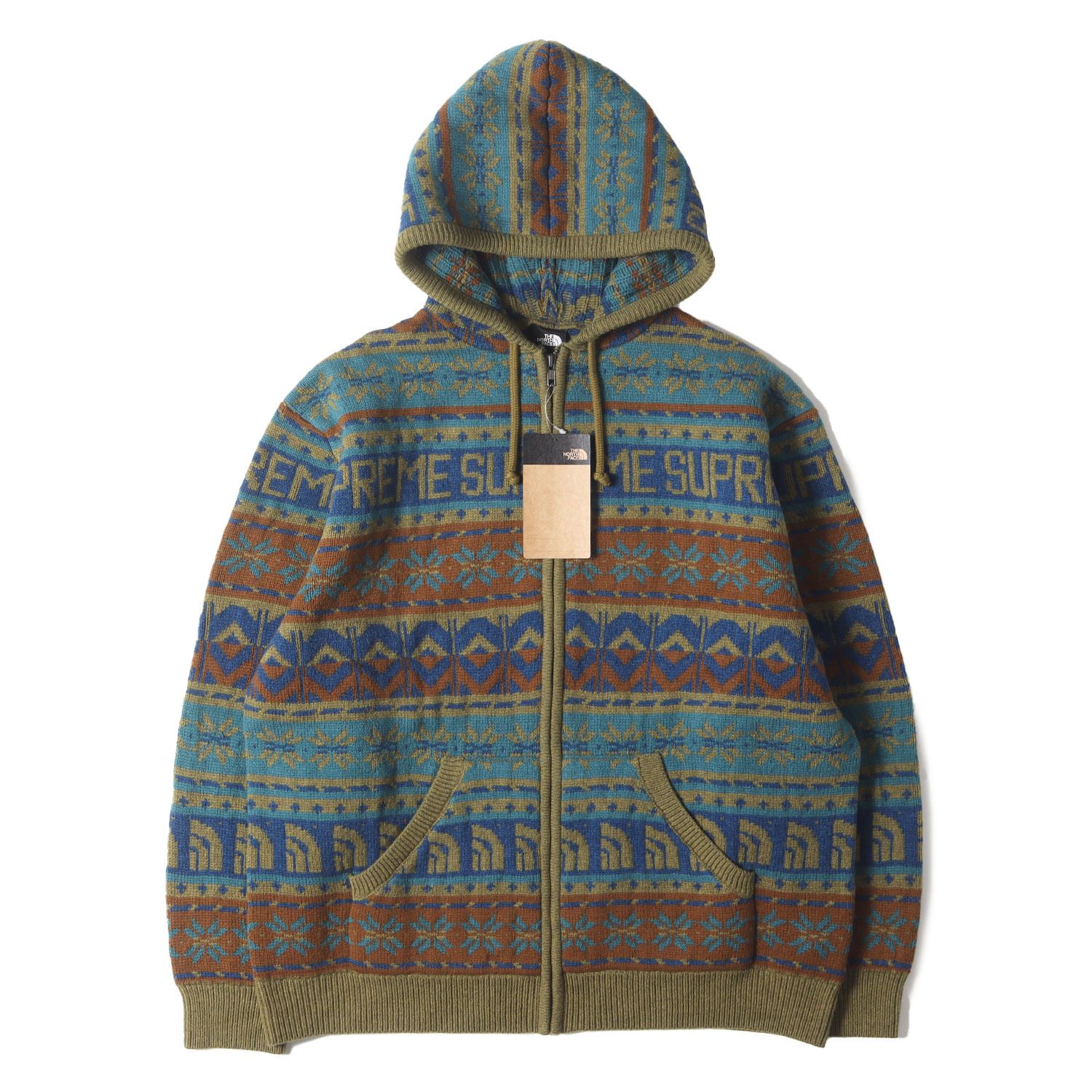新品】Supreme シュプリーム ニット オリーブ サイズ:XL | 22AW THE 