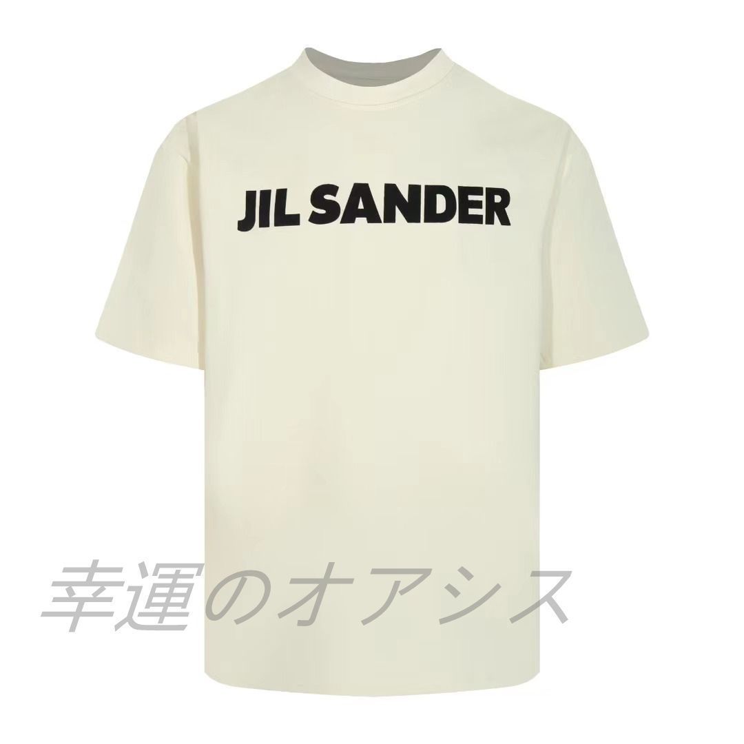 新品 JIL SANDER ジルサンダー ロゴ Tシャツ 半袖男女兼用 m8778 - メルカリ