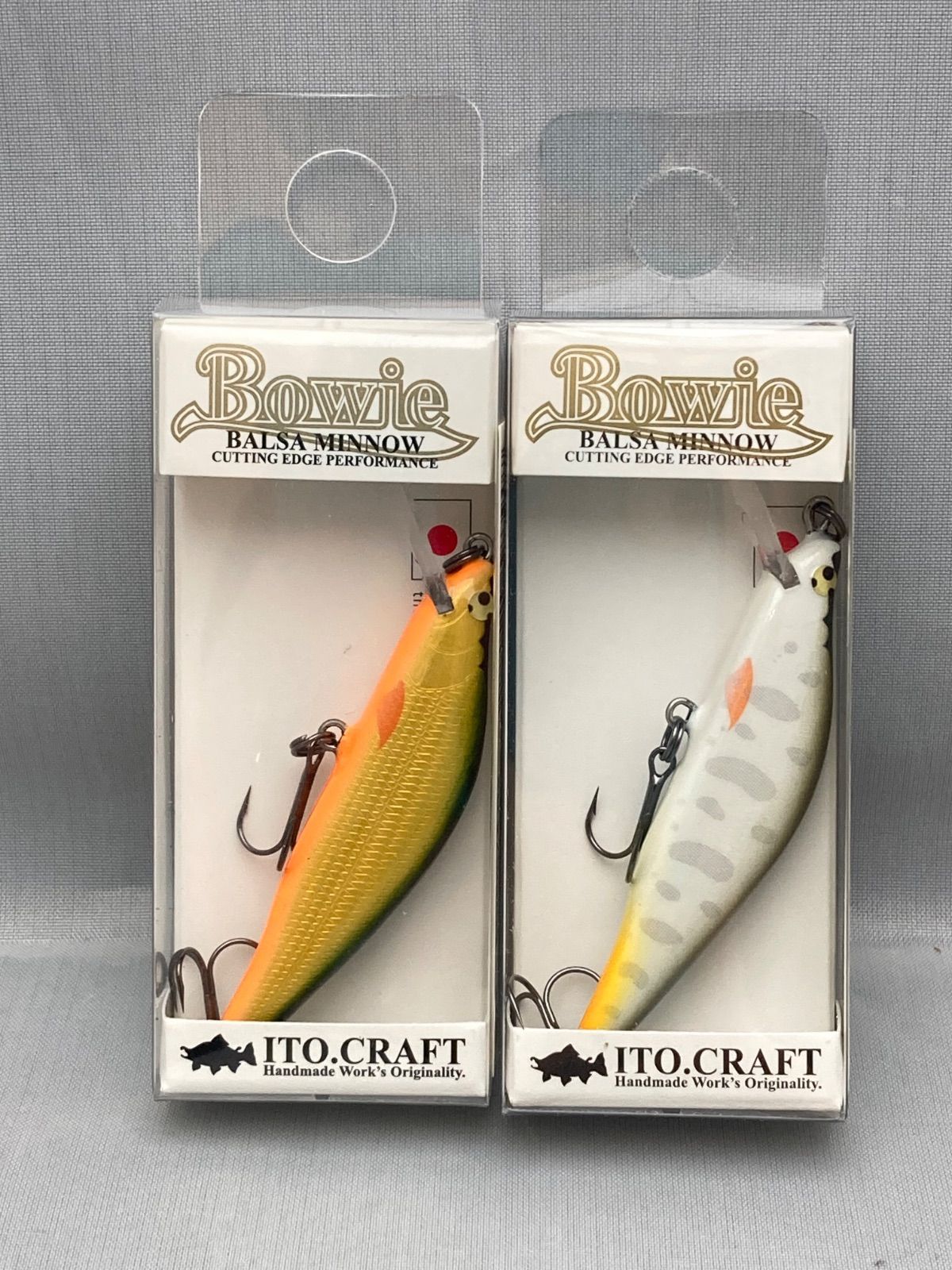 イトウクラフト ボウイ　セット ☆ ITOCRAFT イトウクラフト BOWIE ボウイ 50mm/4.0g GG/PYG 2点