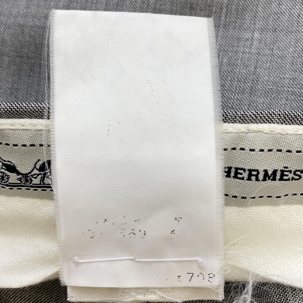 エルメス　パンツ　40 HERMES（エルメス）その他 黒 サイズ:40(XXS位) メンズ
