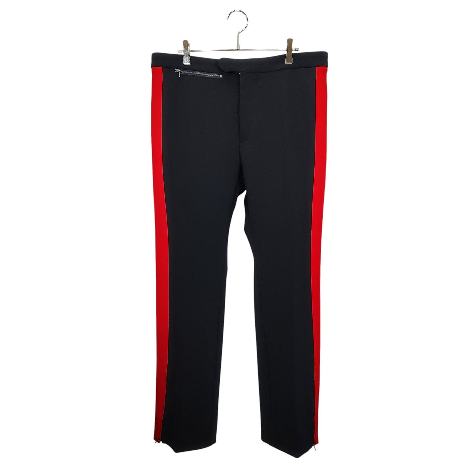 GUCCI グッチ ナイロン ウール サイドライン パンツ UP52 2017