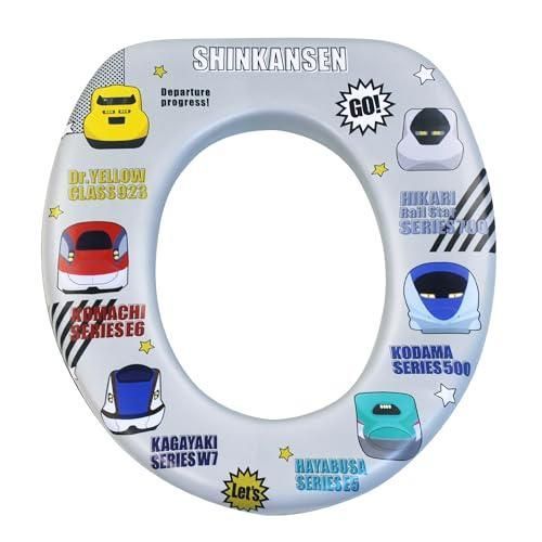 永和 ソフト補助便座 新幹線 ベビー トイレトレーニング おまる 補助便座 水洗い お手入れ簡単 軽量設計 やわらか素材 幼児用