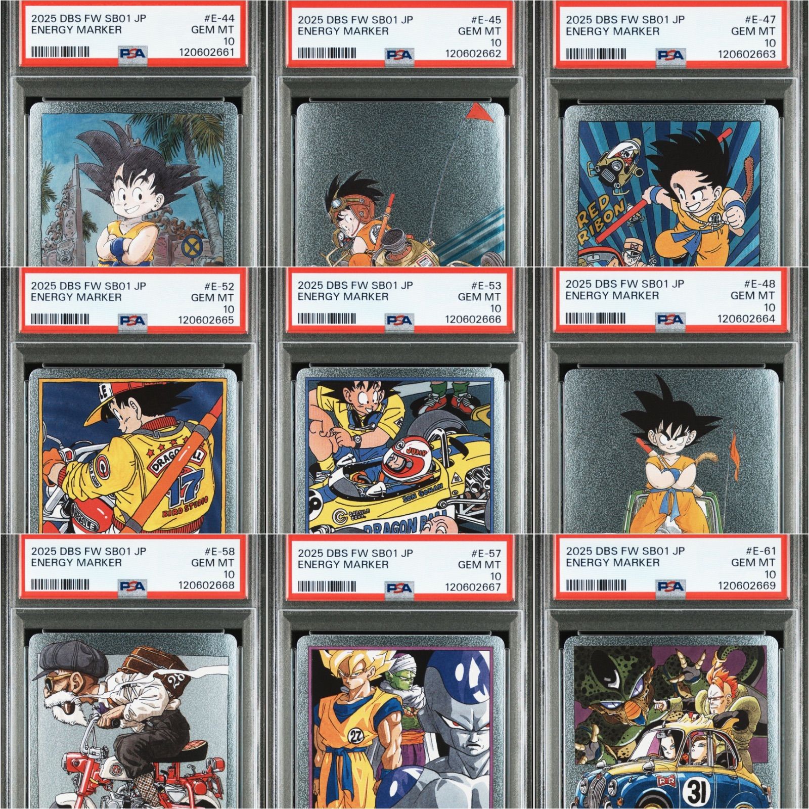 【PSA10.9】フュージョンワールド エナジーマーカー コンプ 12連番 PSA10.9】フュージョンワールド エナジーマーカー コンプ 12連番