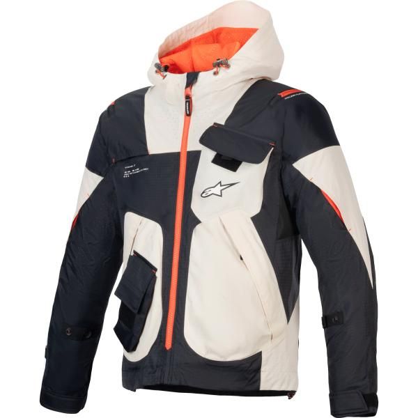 2営業日で発送 必ず 前に仕様をご 下さい MOGRESS AIR JACKET 1489 BLACK ALMOND HOT ORANGE M