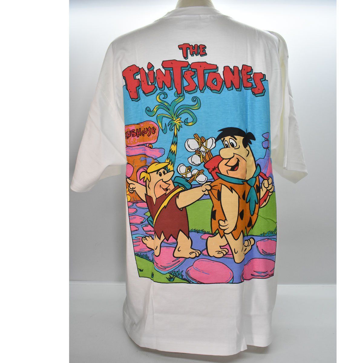 未使用 XOX THE FLINTSTONES 半袖 Tシャツ Lサイズ / 原始家族
