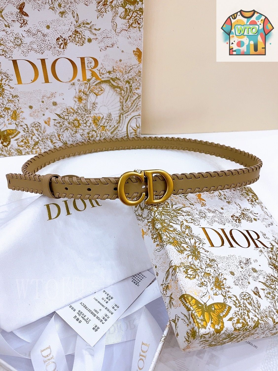 Dior SADDLE ベルト　ブラック Dior Black Saddle Dior Guitar Strap Bag Dior Saddle Bag With