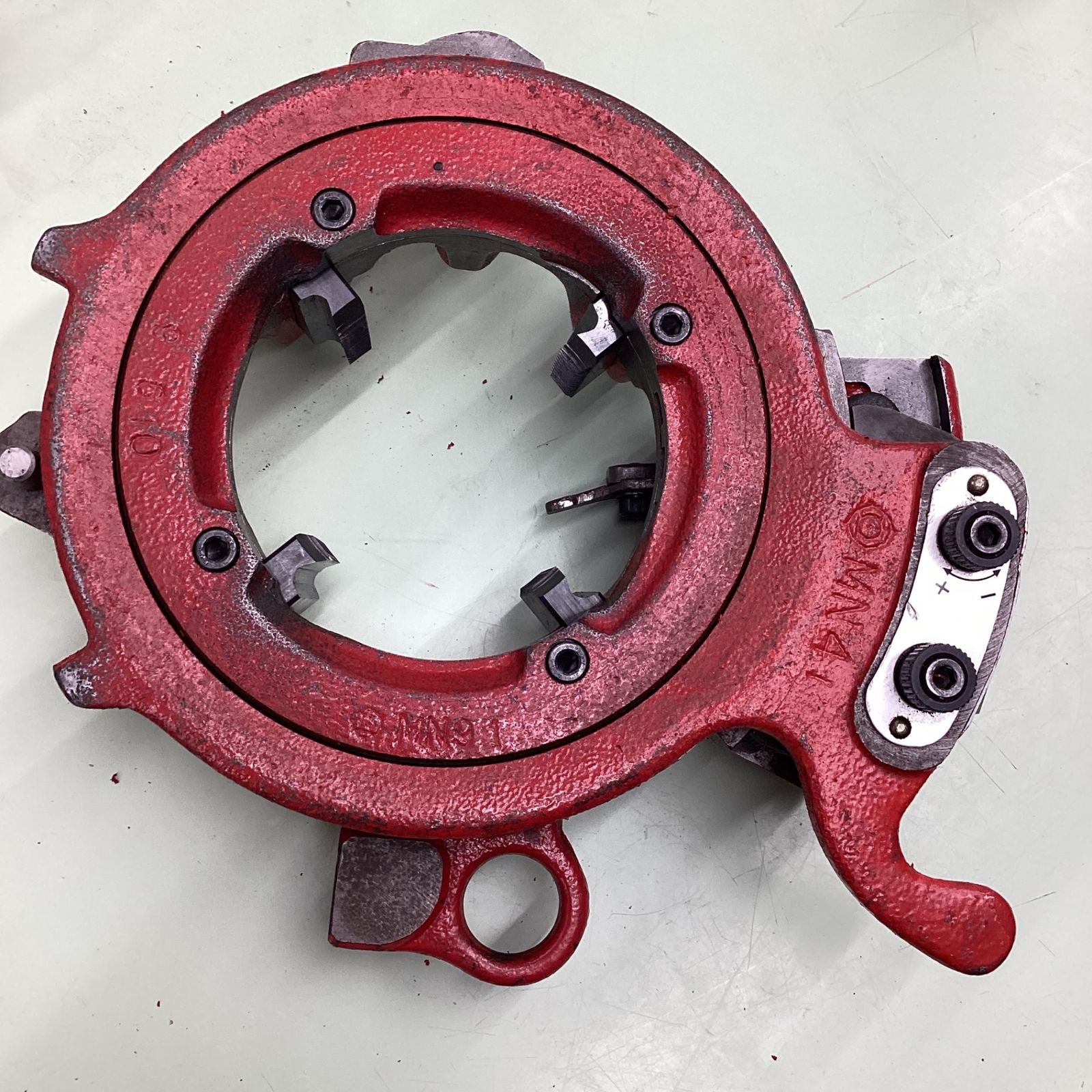 中古 REX レッキス 自動切上ダイヘッド 2 1/2～3 （65A～80A 