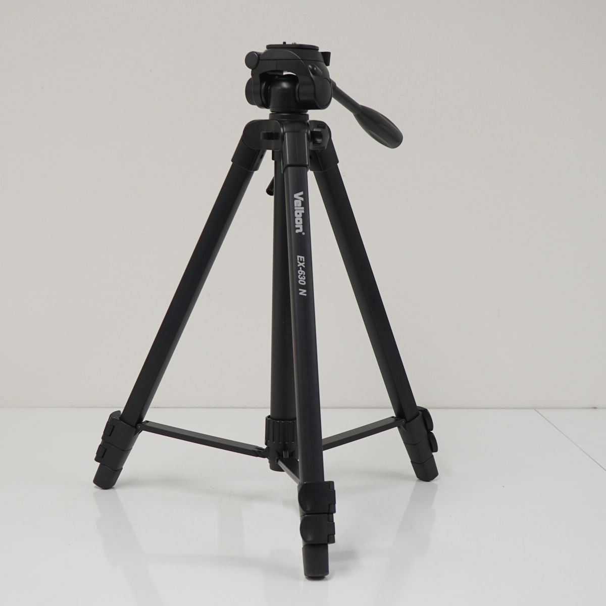 Velbon EX-630 N 中型 ファミリー三脚 USED超美品 3段 軽量 3Way雲台