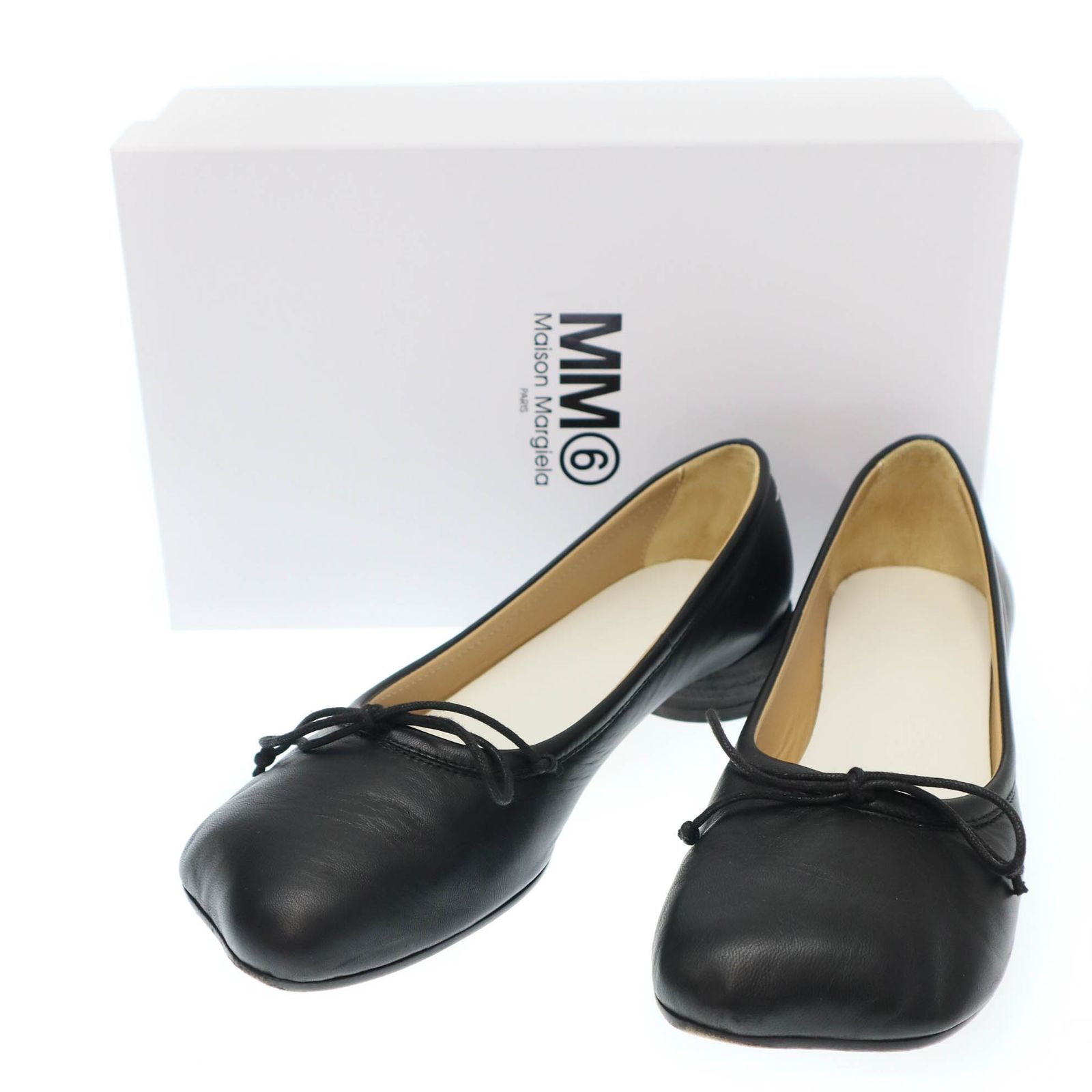 MM6 Maison Margiela フラットシューズ 黒 38