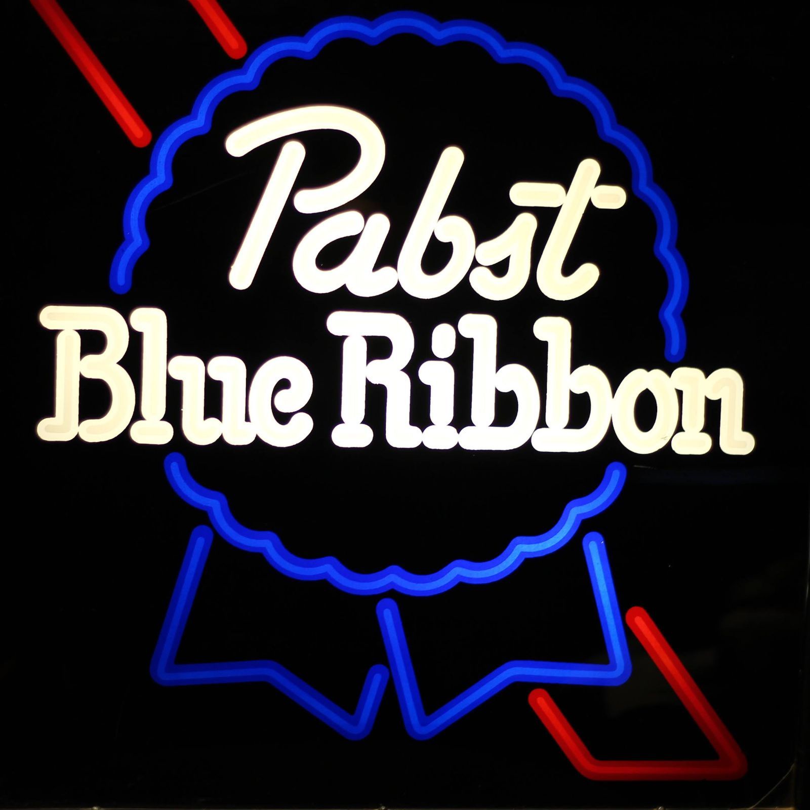 PABST BLUE RIBBON ネオンサイン風ライト パブストブルーリボン - メルカリ
