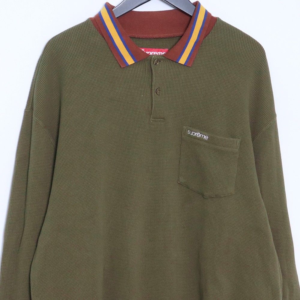 トップス supreme thermal l/s polo Supreme Thermal L S Polo (FW23) - $110