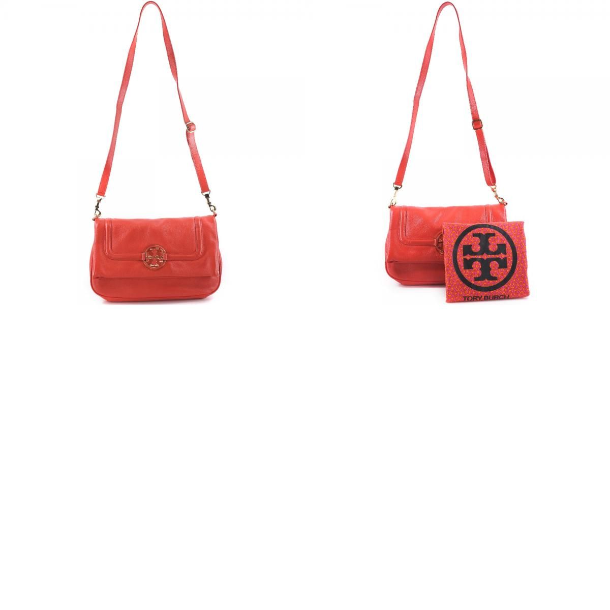 Tory Burch】トリーバーチ レザー 赤 レディース ショルダーバッグ ...