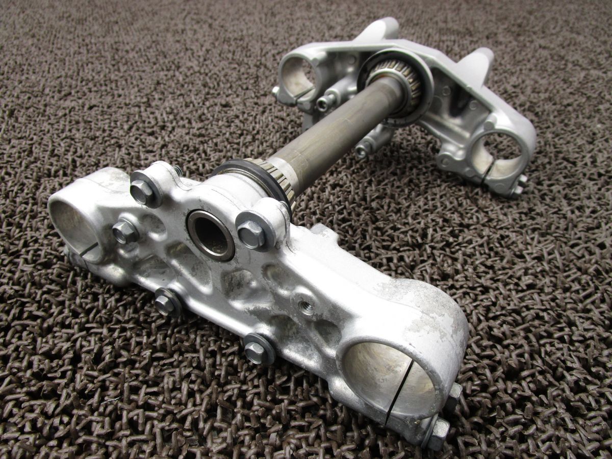 セロー250.DG17J純正ステムセット.トップブリッジ.アンダーブラケット