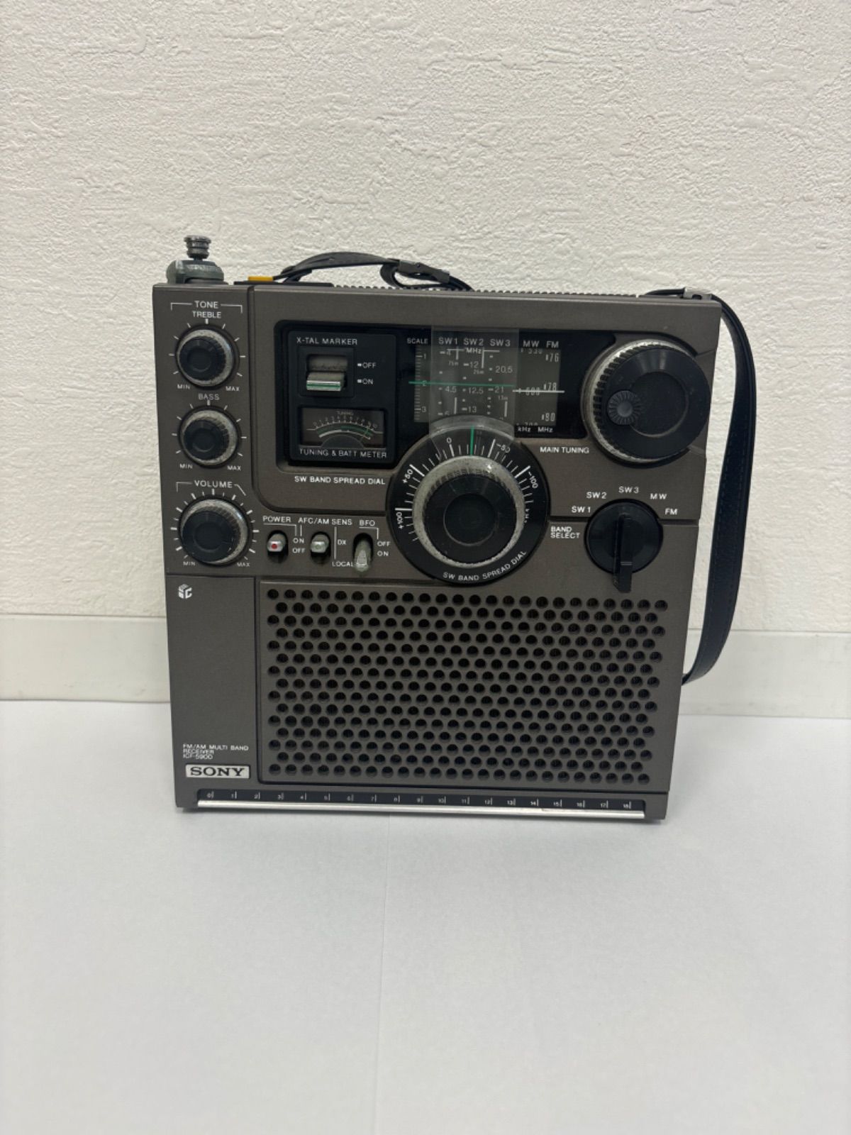 【ジャンク】sony スカイセンサー5900　ラジオ SONY ソニー スカイセンサー ICF-5900 BCLラジオの買取実績