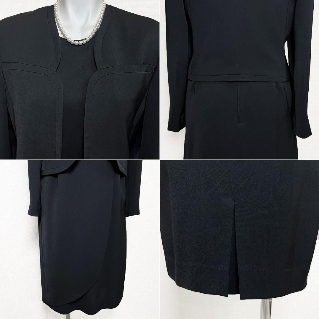 ● ピエールカルダン 喪服礼服 取り外しリボン付き