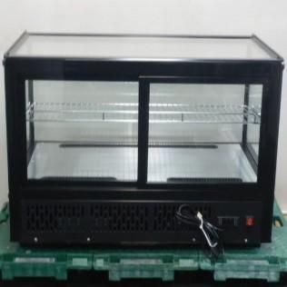 個人宛× 条件付配送 製 レマコム RCS-T90S2CB LED 卓上 対面 冷蔵ショーケース W880D568H686mm 180L 棚1段 66kg ケーキ ケース