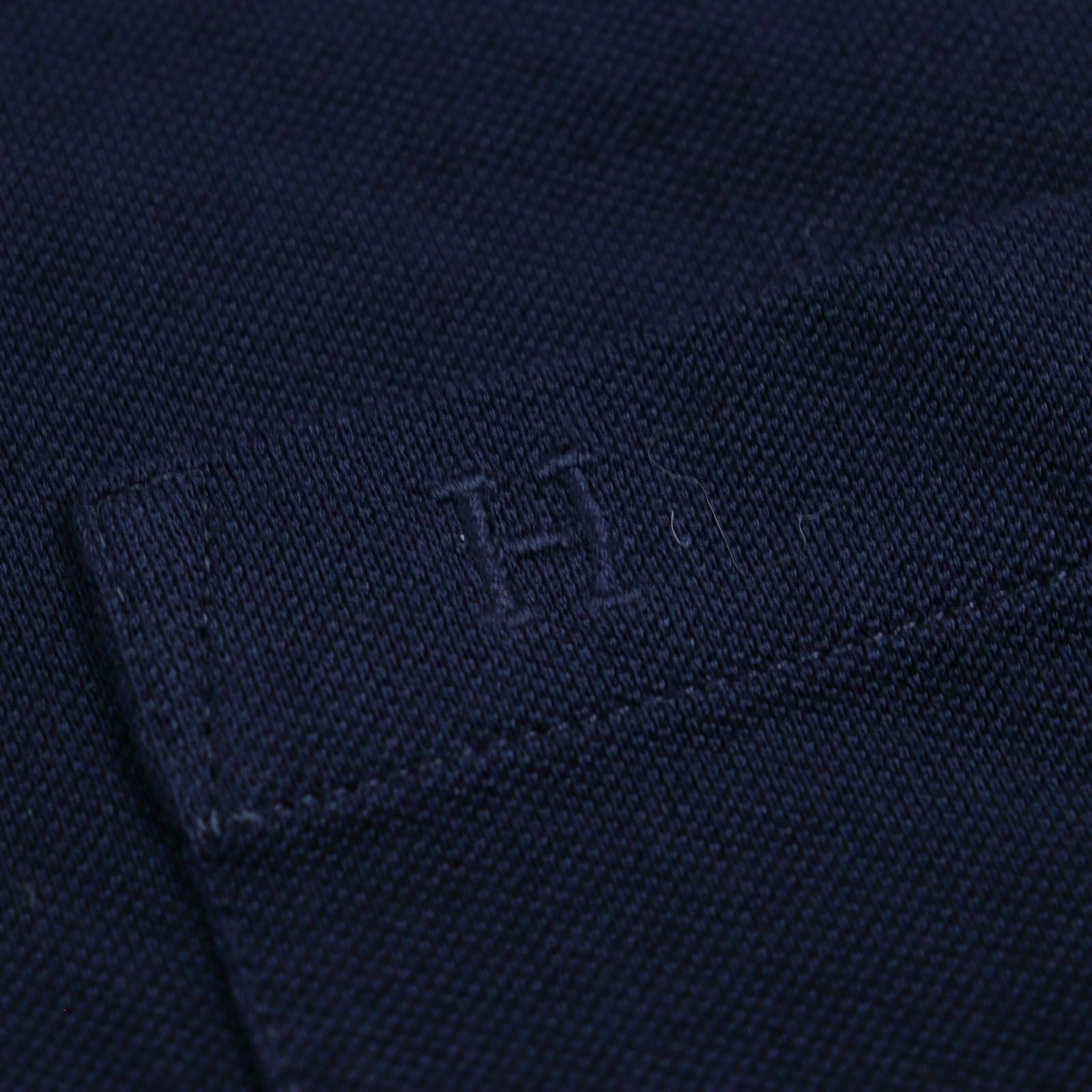 未使用品○HERMES エルメス 23SS コットン100% Hロゴ刺繍 ポケット付き  