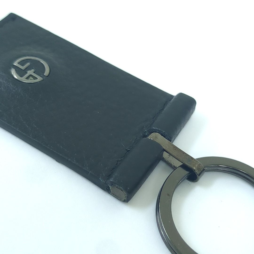 ジョルジオアルマーニ GIORGIO ARMANI ブラック 黒 キーケース