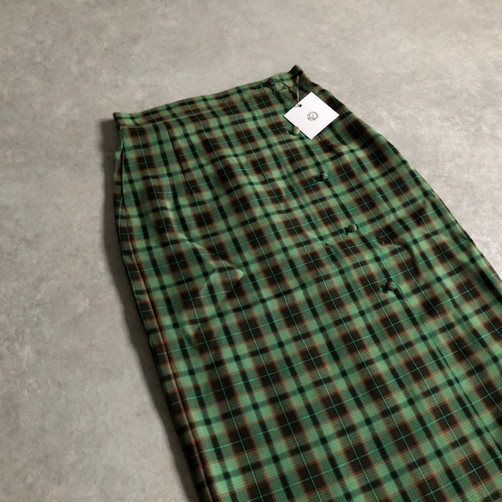 新品 定価1.6万 藤井夏恋 NEROLI アンティークチェック スカート size1  