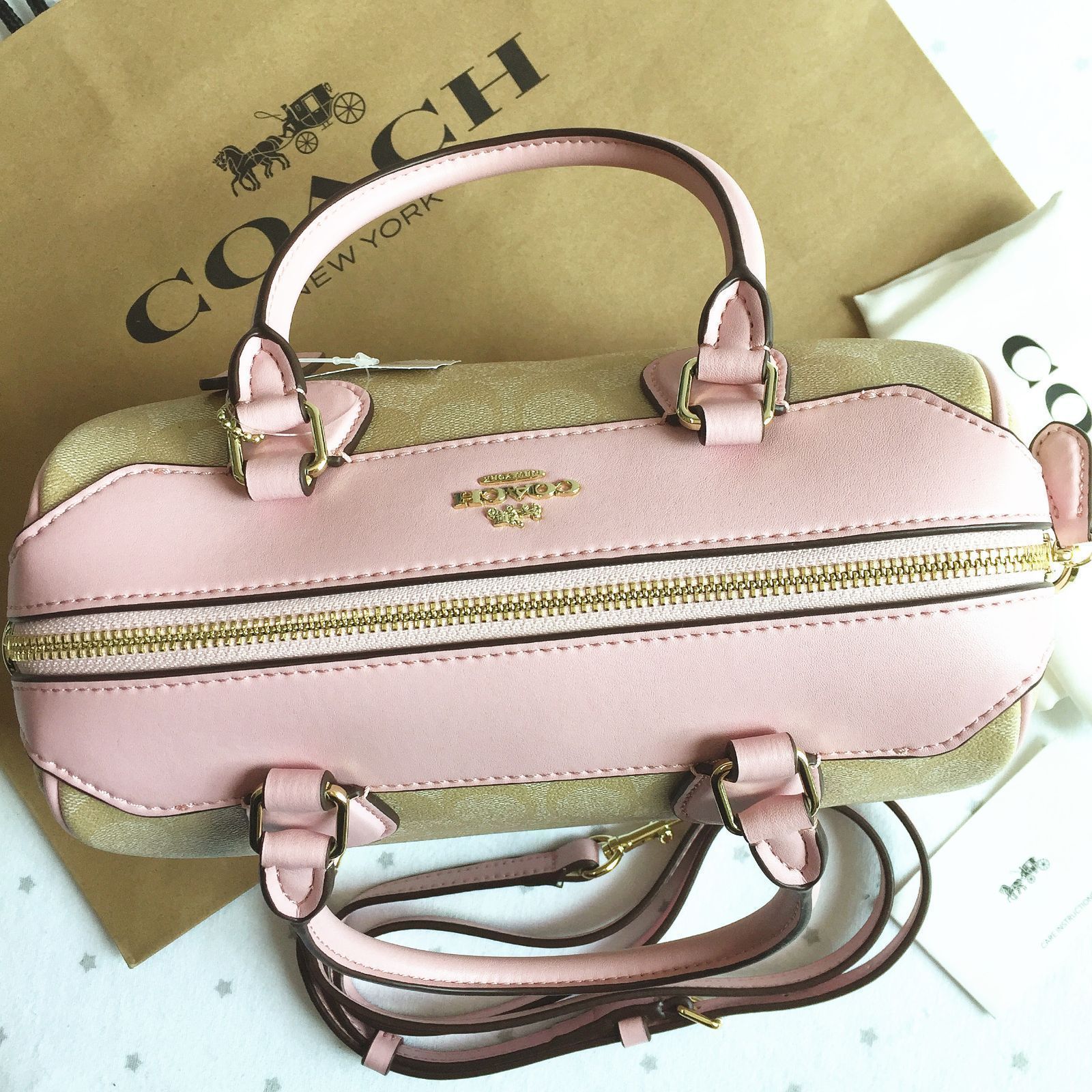 ☆新品☆ COACH コーチ バッグ CA186 メンズミニボストンバッグ ハンドバッグ ショルダーバッグ 手提げバッグ アウトレット品  【ビジネス・カジュアルに最適】 - メルカリ