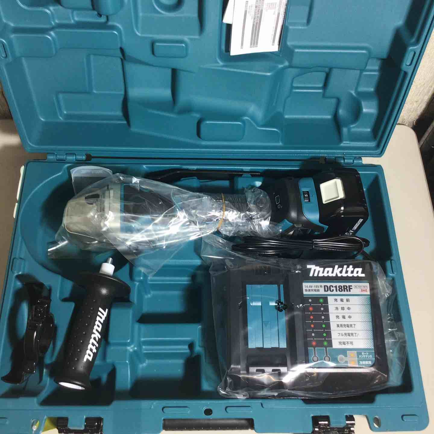 ♥品 マキタ makita 100mm コードレスディスクグラインダ GA418DRG グラインダ 純正 純正品 充電式 18V 戸田店