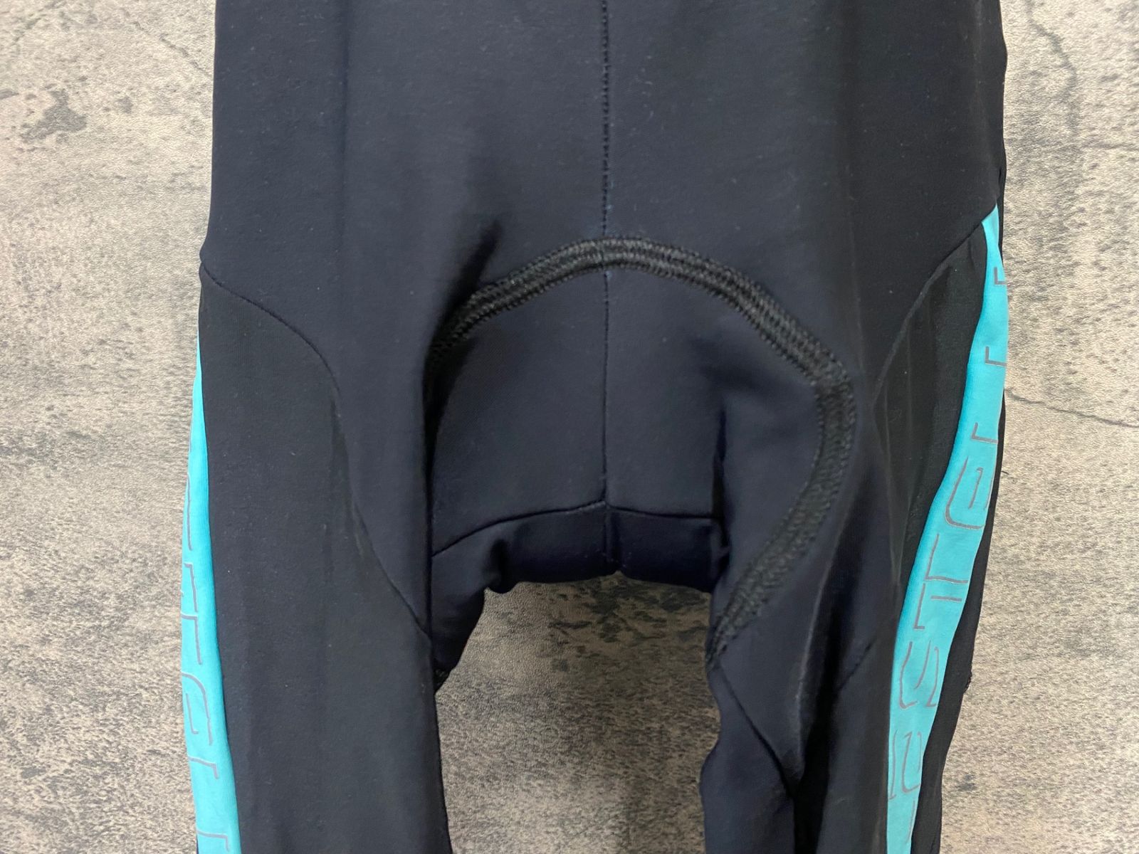 JK211 カステリ CASTELLI ROSSOCORSA ビブタイツ 黒 S 裏起毛 ※内側裏
