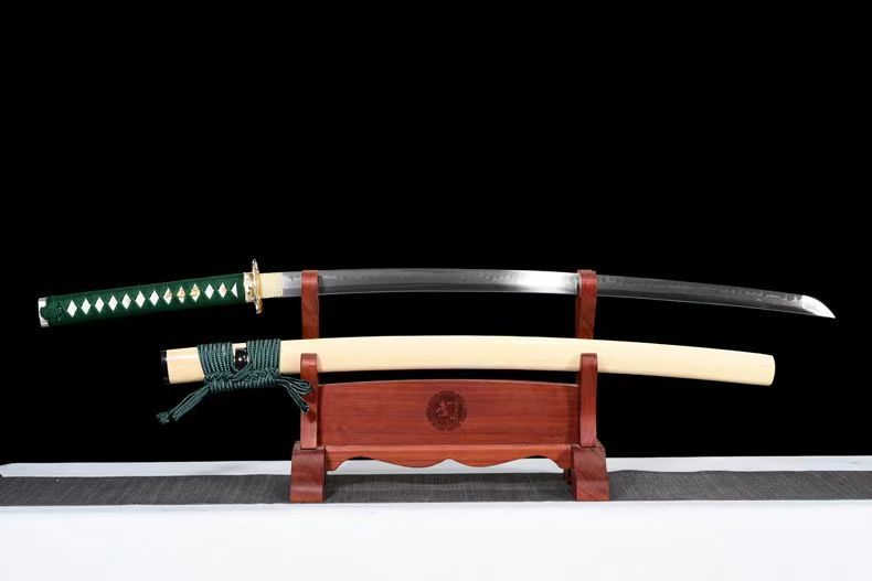 素地 T10 焼刃打刀｜未開刃 18 道研磨 鏡面仕上げ｜全長 103cm レプリカ COSPLAY 装飾用” 非実戦 美術刀 刀装具 模擬刀 居合刀 日本刀 模造刀 鑑賞用 武具